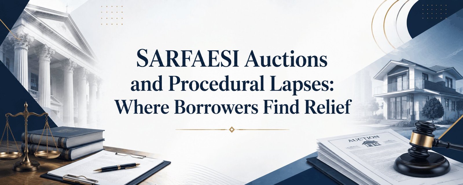 SARFAESI Auctions and Procedural Lapses: Where Borrowers Find Relief