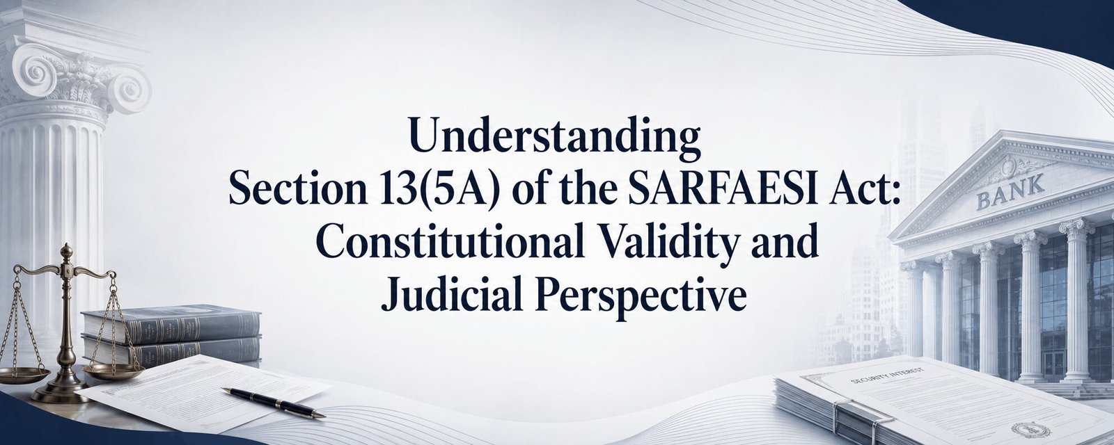 Understanding Section 13(5A) of the SARFAESI Act: Constitutional Validity and Judicial Perspective