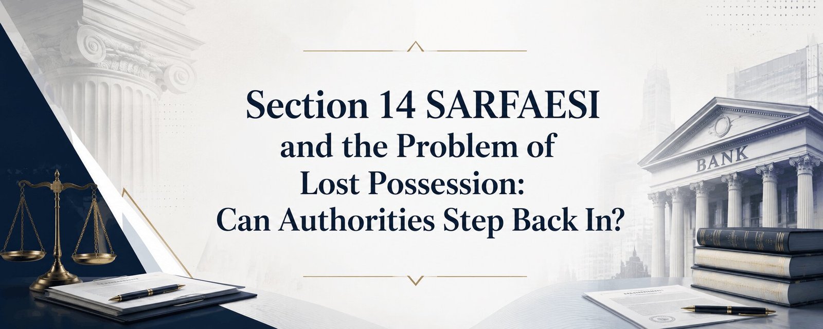 Section 14 SARFAESI and the Problem of Lost Possession: Can Authorities Step Back In?